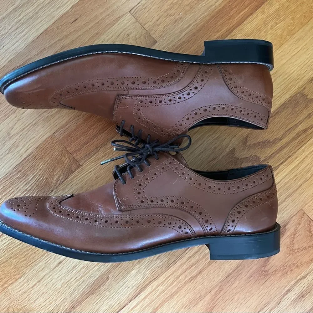 Nunn Bush Old Money Brown Oxford Shoes Size 11